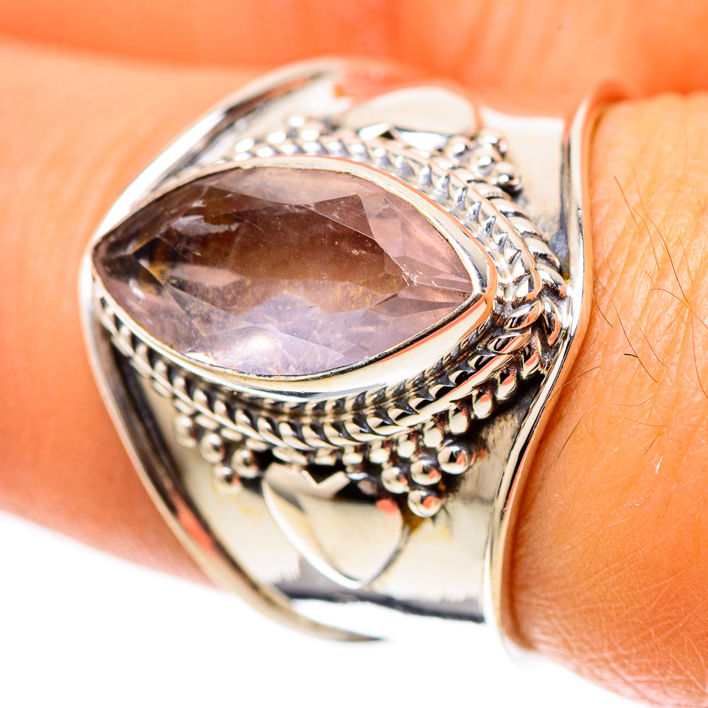 Rose Quartz Ring Size 7.25 (925 Sterling Silver) RING139165