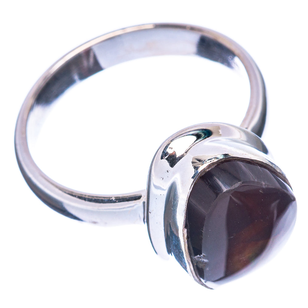 Rare Mexican Fire Agate Ring Size 7 (925 Sterling Silver) R2786