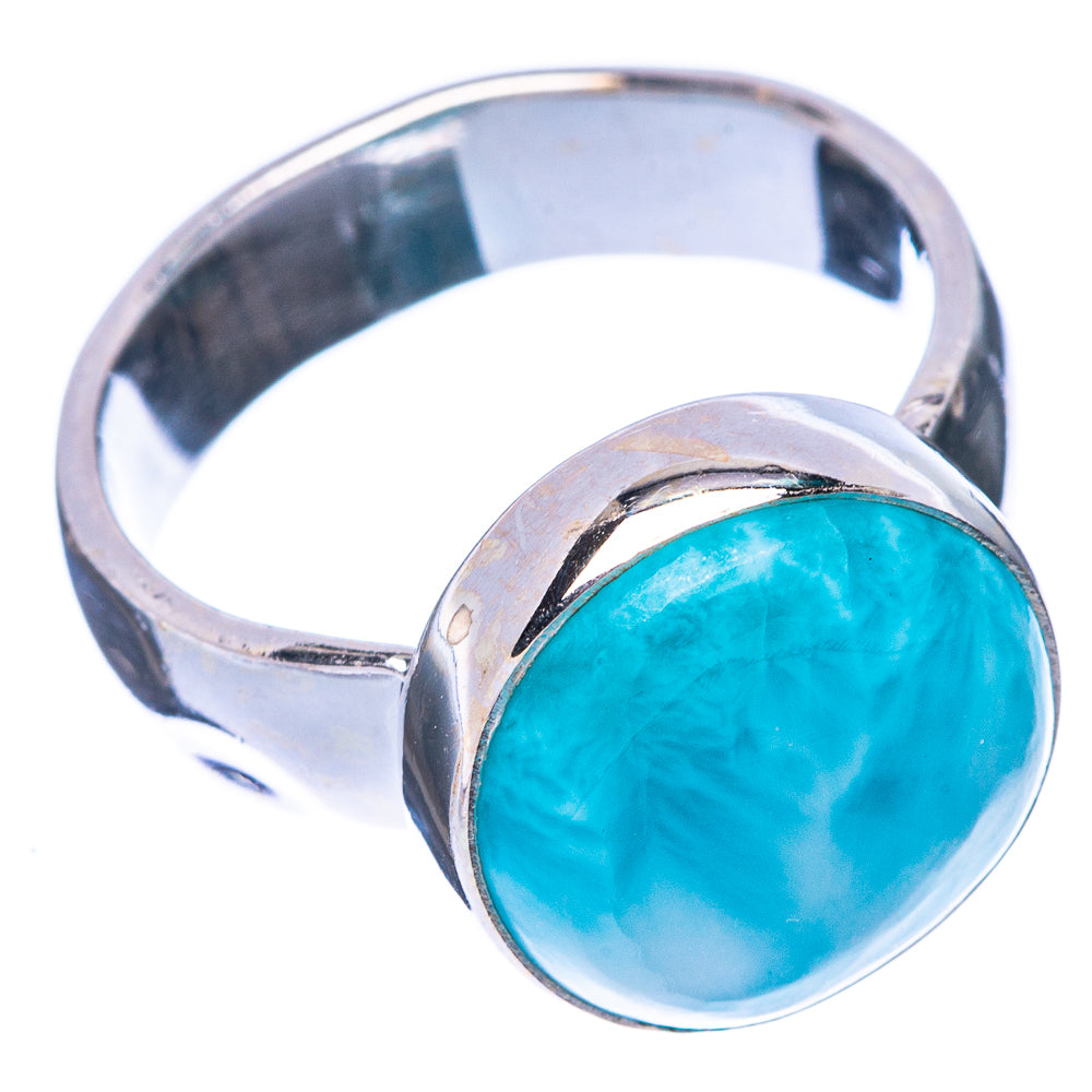 Larimar Ring Size 5.75 (925 Sterling Silver) R1722