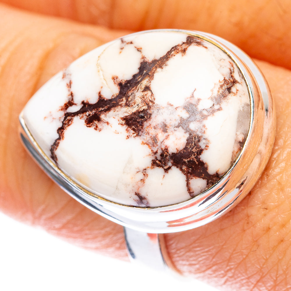 Wild Horse Jasper Ring Size 8.75 (925 Sterling Silver) R1933