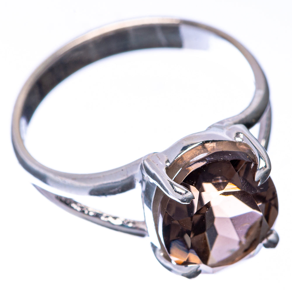 Smoky Quartz Ring Size 7.25 (925 Sterling Silver) R145141