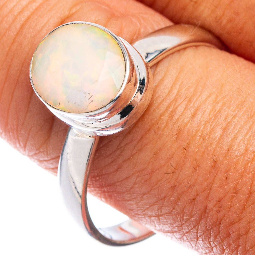 Rare Ethiopian Opal Ring Size 12 (925 Sterling Silver) R7464