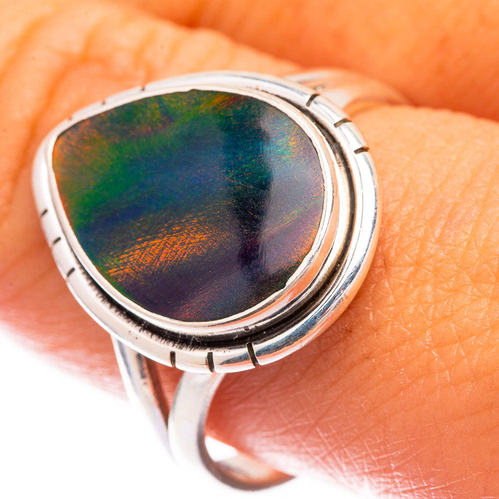 Aura Opal Ring Size 10 (925 Sterling Silver) R140705
