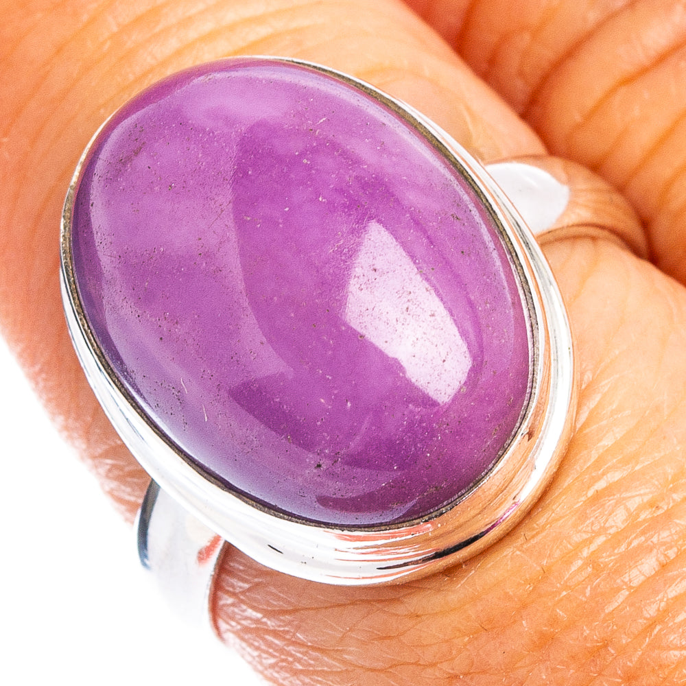 Phosphosiderite Ring Size 7.75 (.925 Sterling Silver)