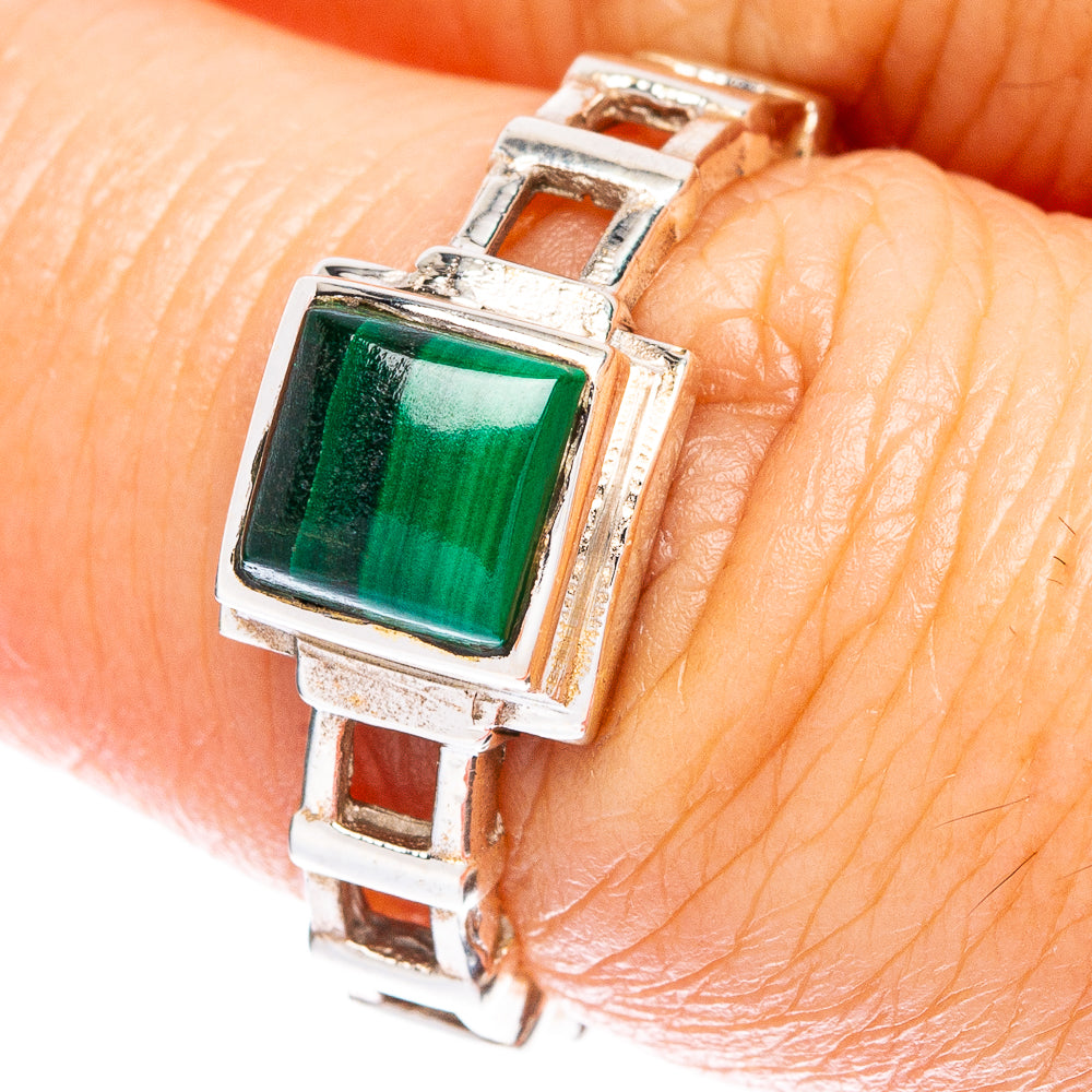 Malachite Ring Size 7 (925 Sterling Silver) R146907