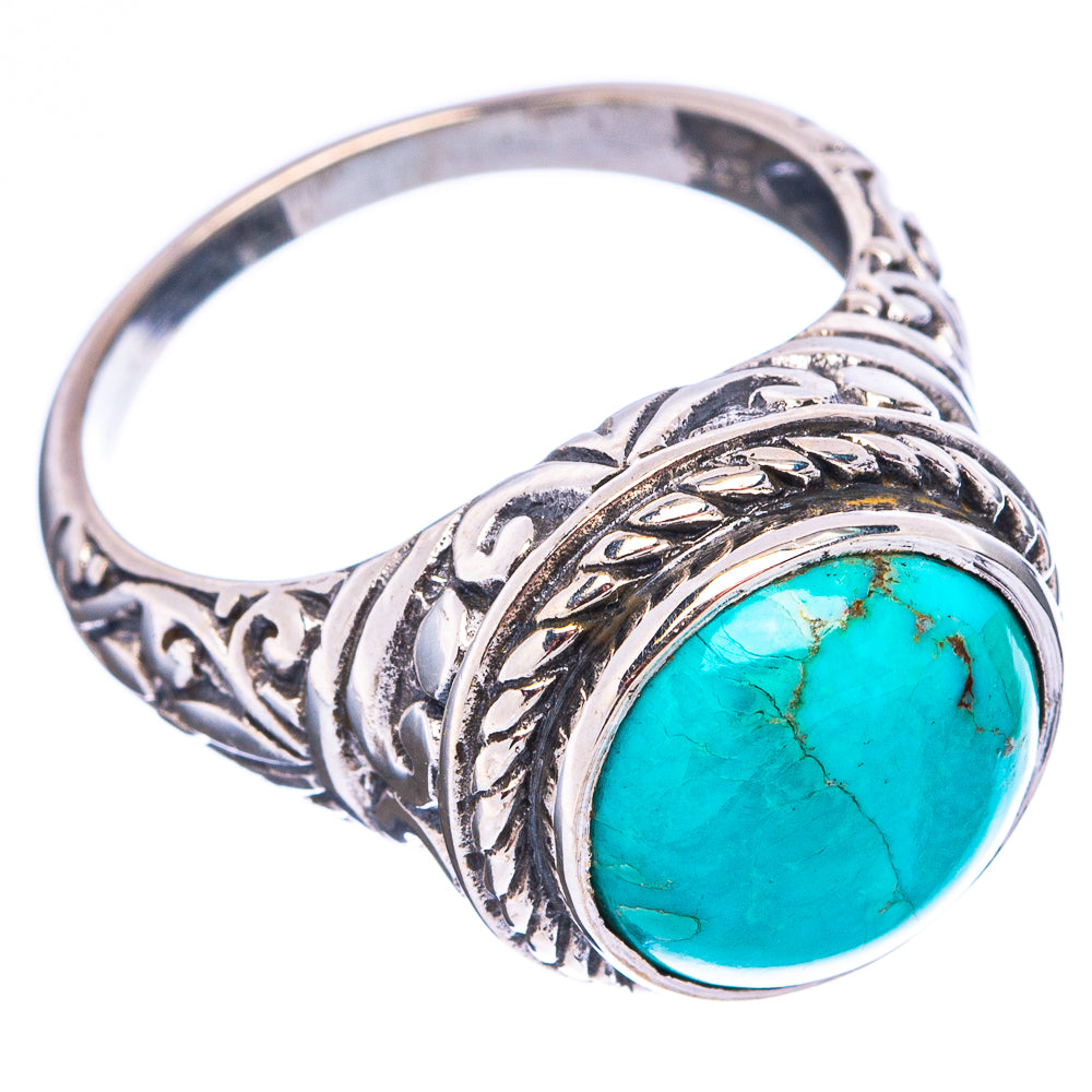 Mohave Turquoise Ring Size 9.25 (.925 Sterling Silver)