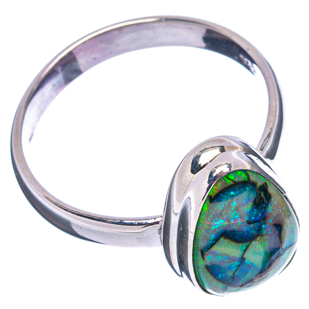 Rare Sterling Opal Ring Size 9.5 (.925 Sterling Silver)