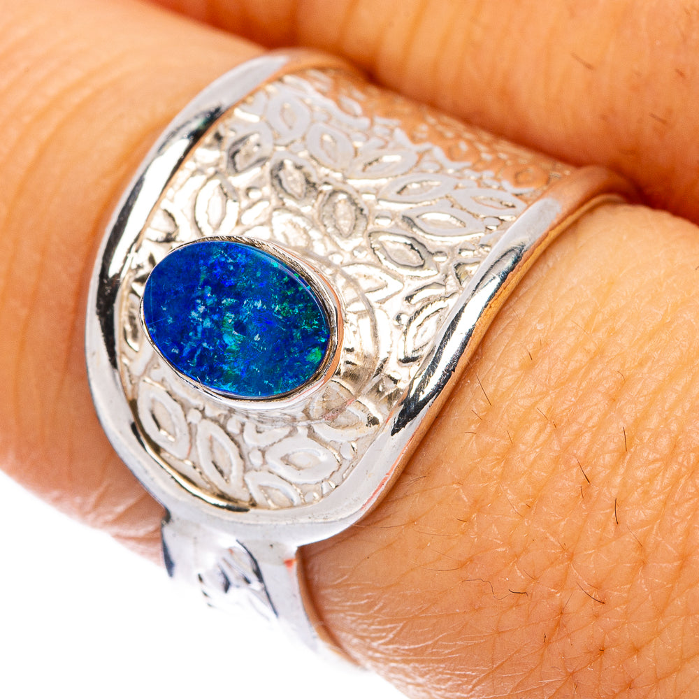 Fire Opal Ring Size 7.25 (925 Sterling Silver) R146074
