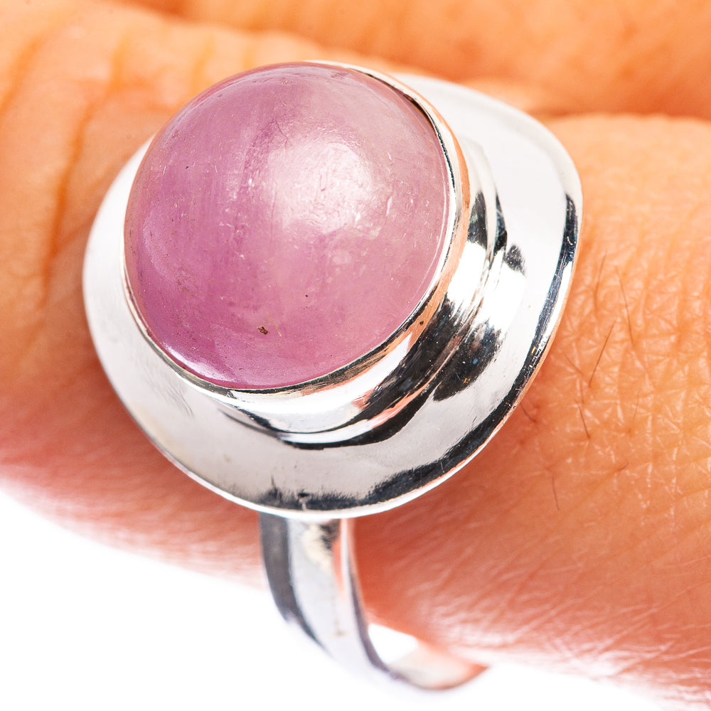 Kunzite 925 Sterling Silver Ring Size 9.75