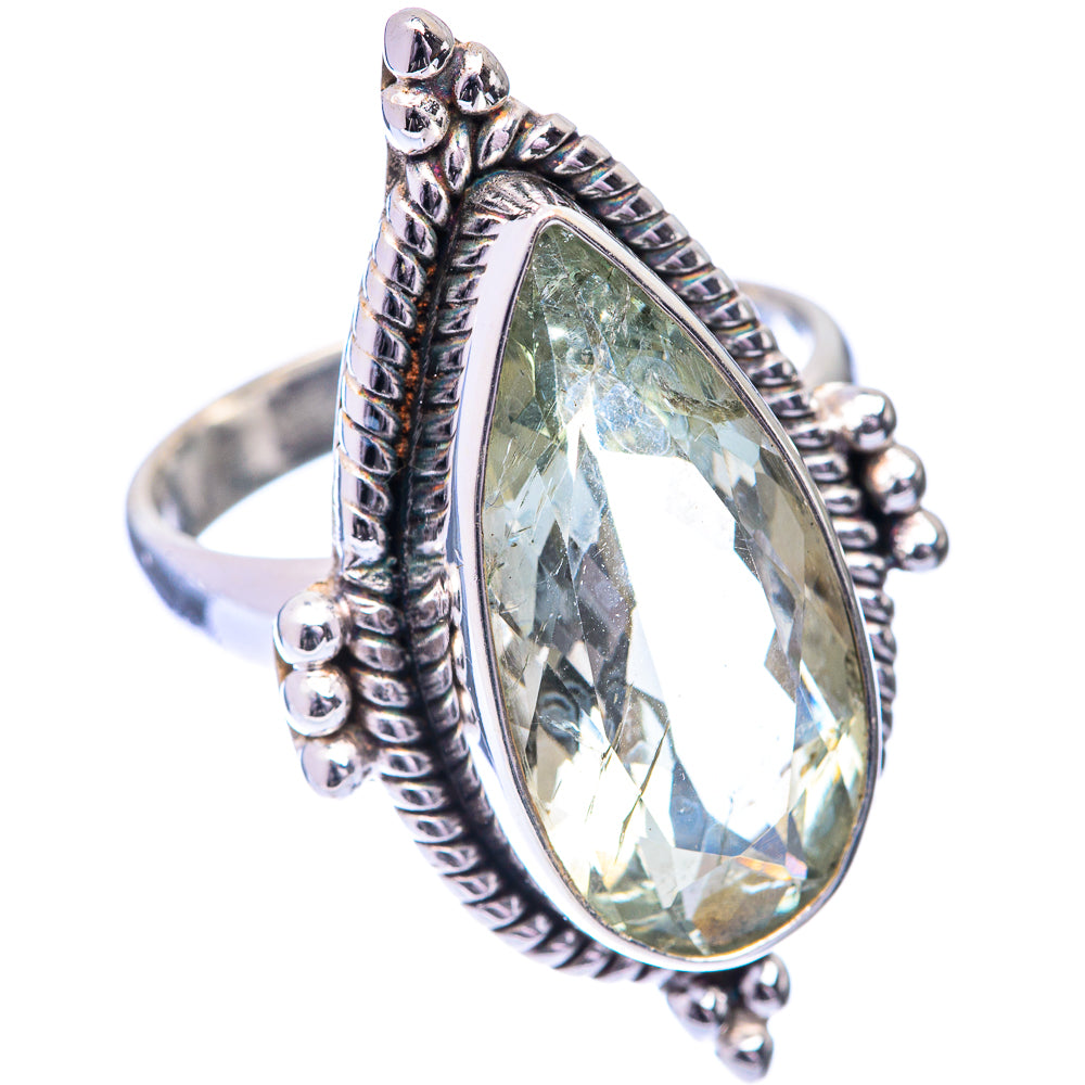 Large White Quartz Ring Size 9 (925 Sterling Silver) R140970