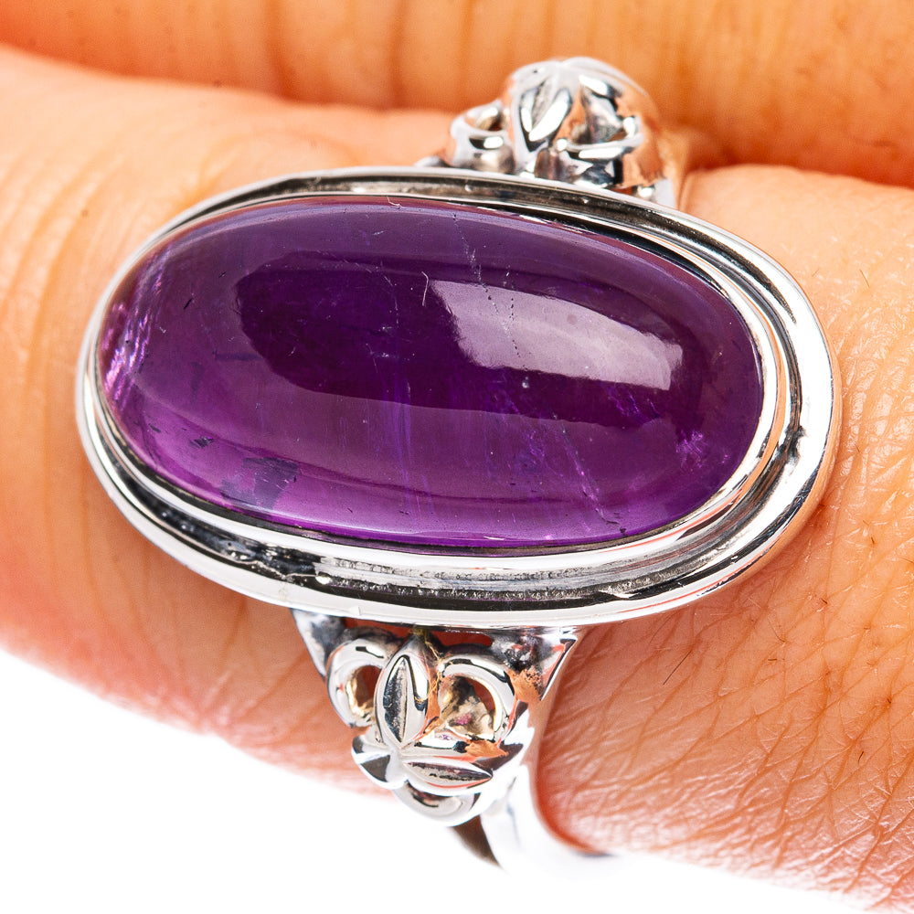 Asc Premium Amethyst Ring Size 8.75 (925 Sterling Silver) R3471