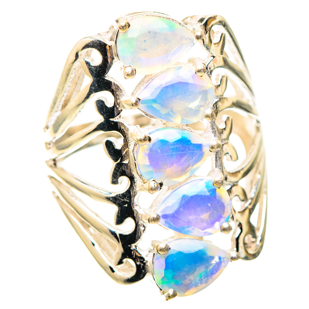 Ethiopian Opal Ring Size 6.5 (925 Sterling Silver) RING138701