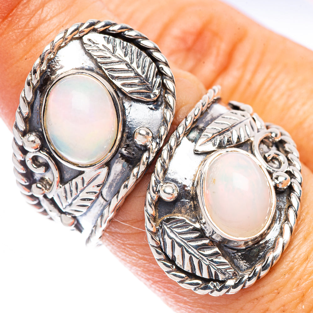 Signature Natural Ethiopian Opal Ring Size 8 (925 Sterling Silver) R1803