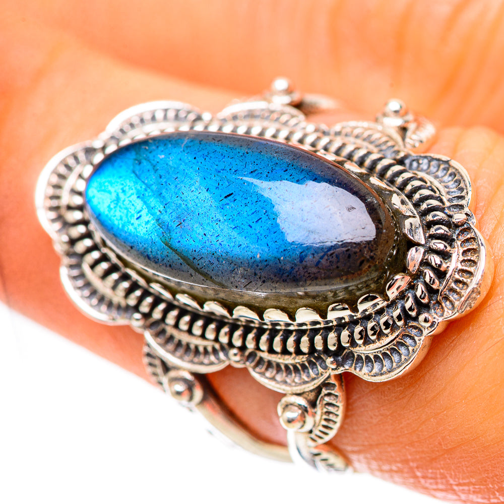 Labradorite Ring Size 6.75 (925 Sterling Silver) RING139231