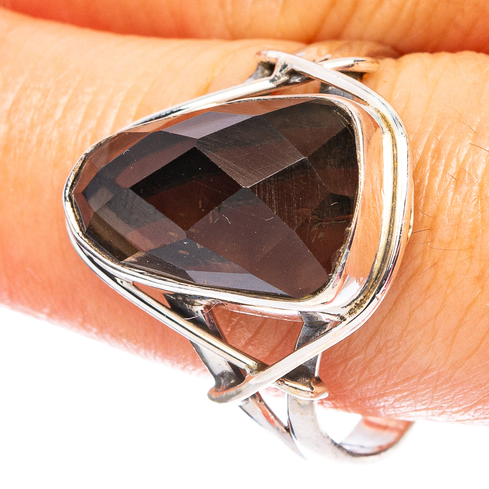 Smoky Quartz 925 Sterling Silver Ring Size 10.75 (925 Sterling Silver) R6145