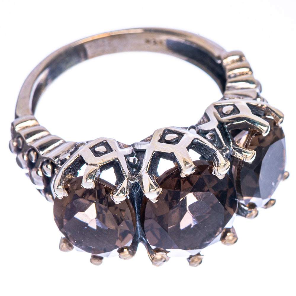 Smoky Quartz Ring Size 6 (925 Sterling Silver) R147221