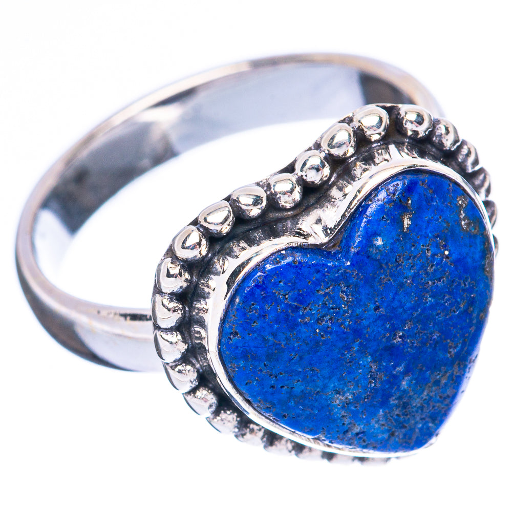 Lapis Lazuli Ring Size 6 (925 Sterling Silver) R3998