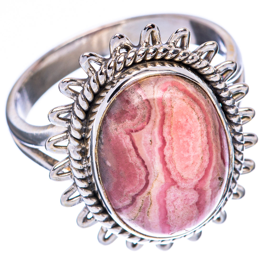 Rhodochrosite Ring Size 9 (925 Sterling Silver) R1923