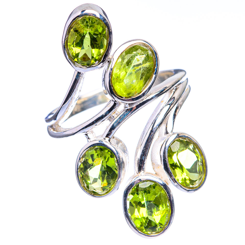 Peridot Ring Size 5.25 (925 Sterling Silver) R142075