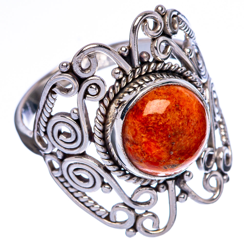 Sponge Coral Ring Size 9.25 (925 Sterling Silver) R146102