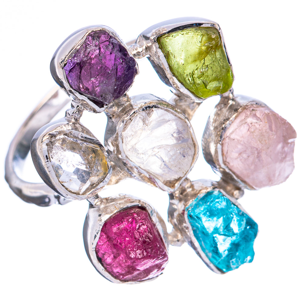 Premium Multi-stone 925 Sterling Silver Ring Size 8 Ana Co R3598