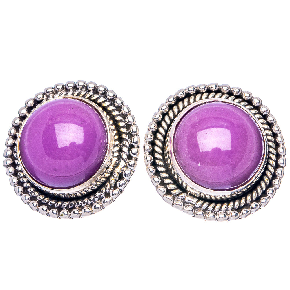 Phosphosiderite Earrings 5/8" (925 Sterling Silver) E1570
