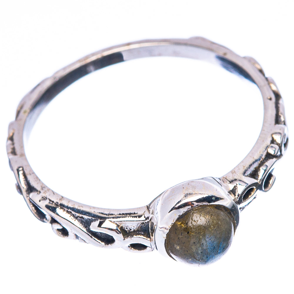Labradorite Ring Size 7.25 (925 Sterling Silver) R5519