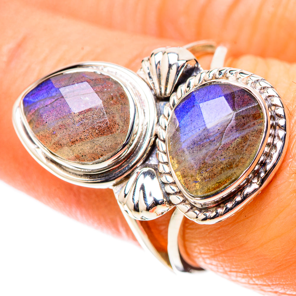 Premium Labradorite Ring Size 7 (925 Sterling Silver) RING138128