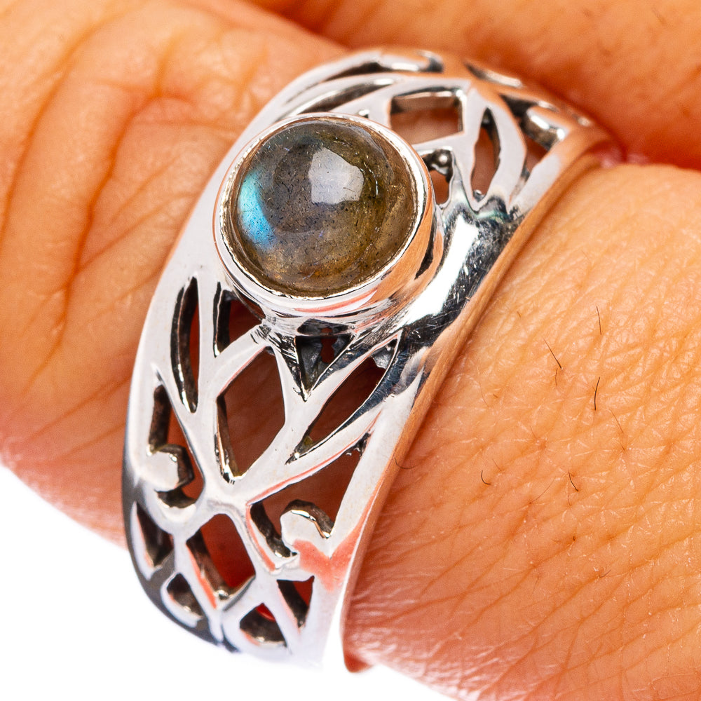 Labradorite Ring Size 8.75 (925 Sterling Silver) R146291