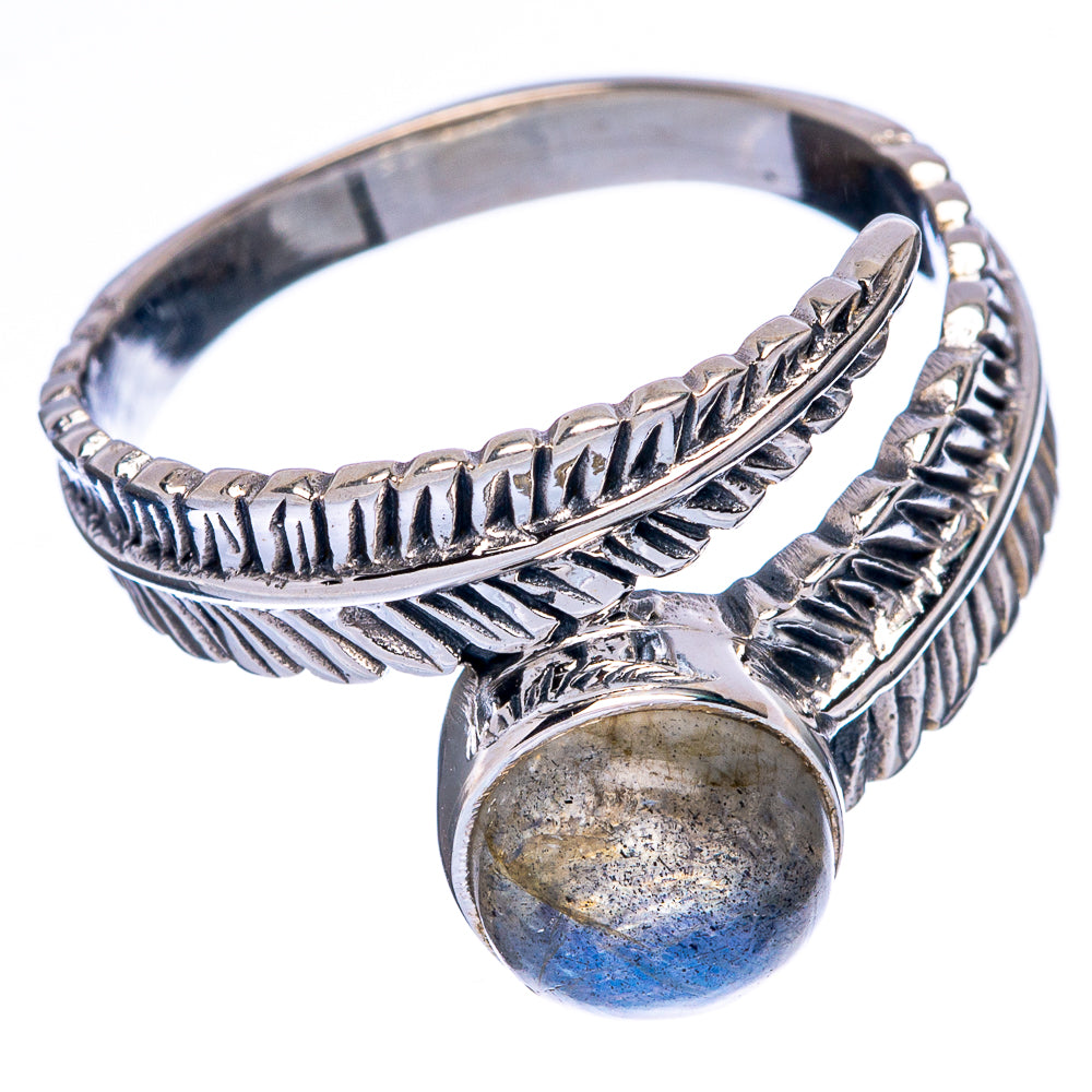 Labradorite Ring Size 8.75 (925 Sterling Silver) R146093