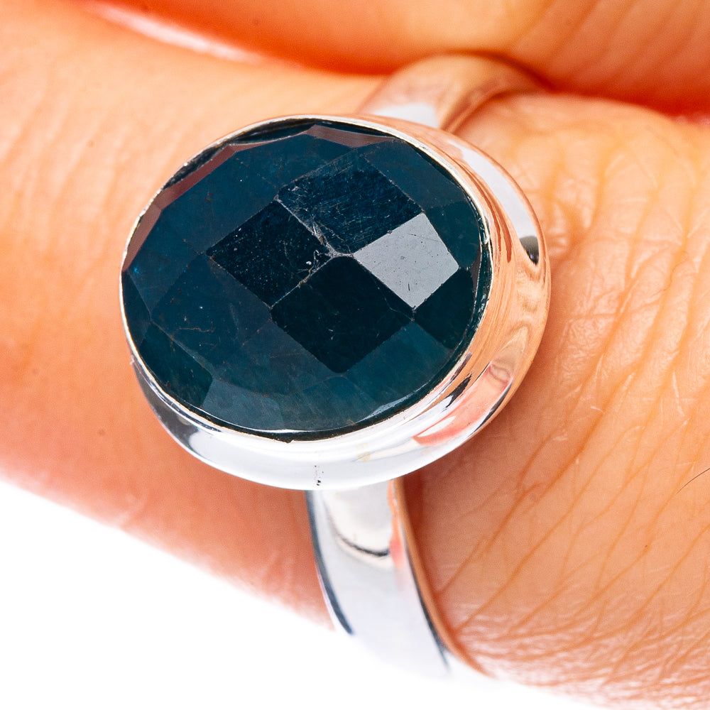 Apatite Ring Size 8.25 (925 Sterling Silver) R2272