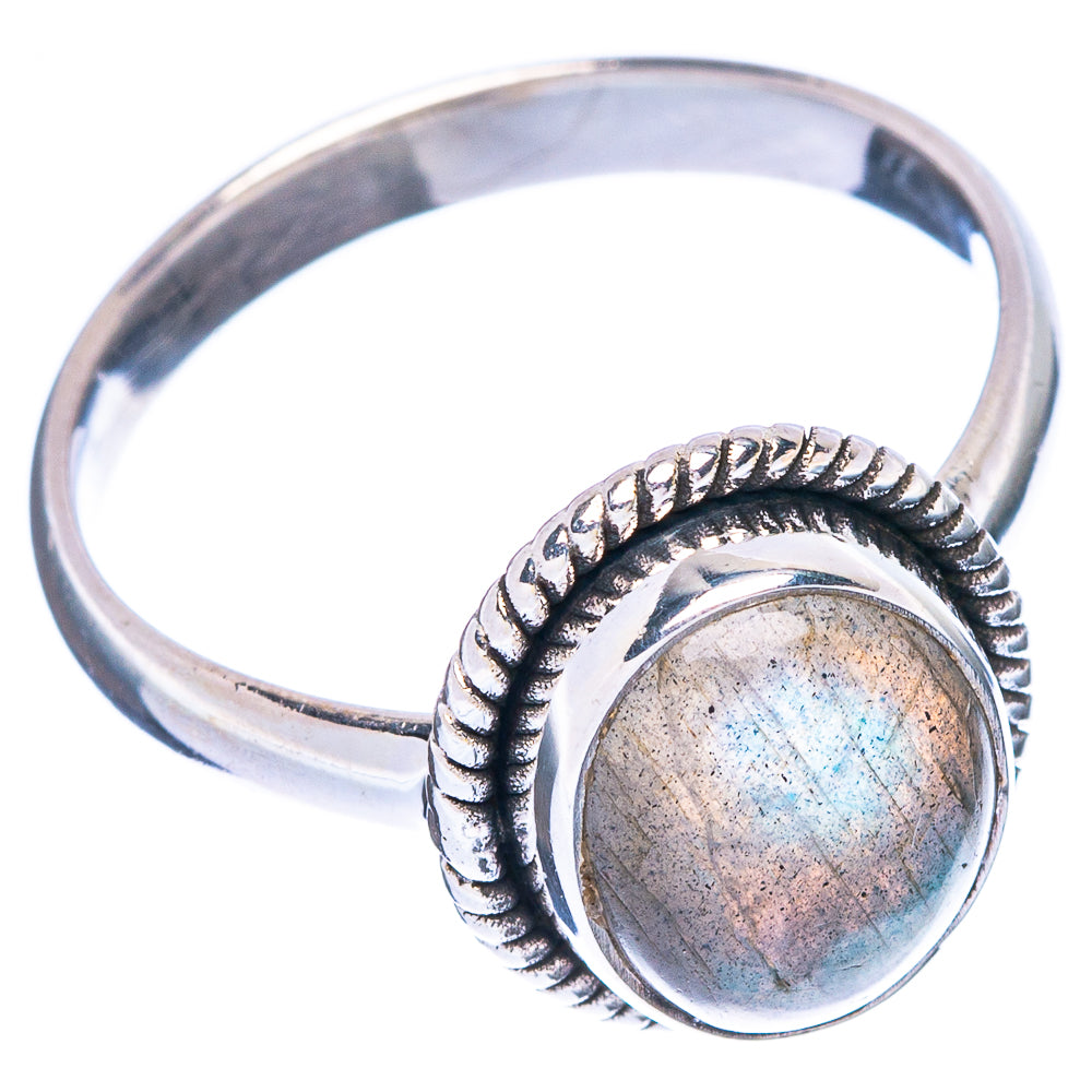 Labradorite Ring Size 9 (925 Sterling Silver) R146977