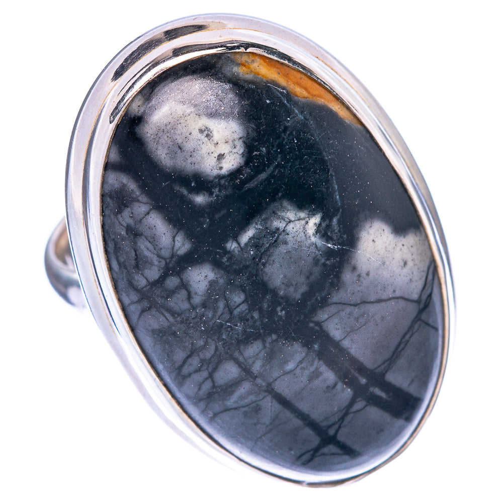 Picasso Jasper Ring Size 7.25 (925 Sterling Silver) R1462