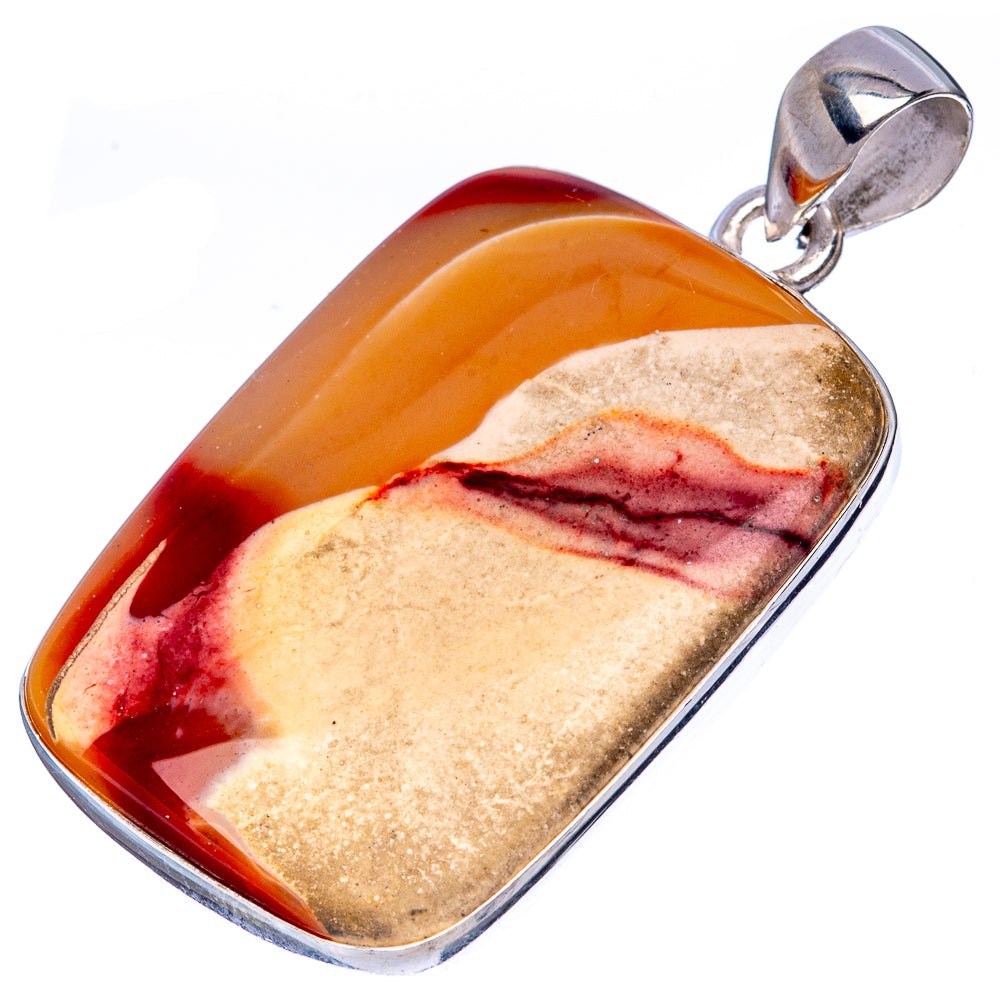 Mookaite Pendant 1 5/8" (925 Sterling Silver) P42856