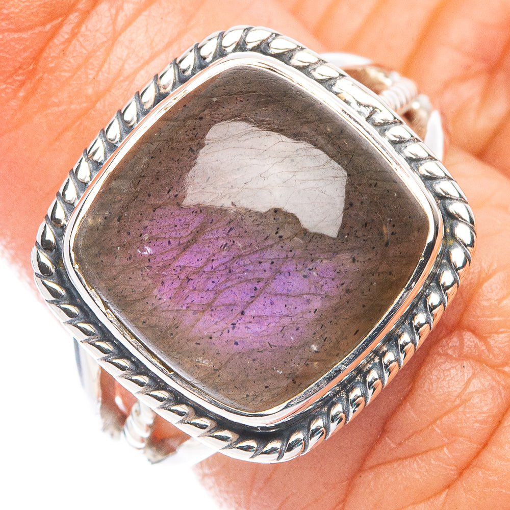 Premium Labradorite Ring Size 5.75 (925 Sterling Silver) R7637