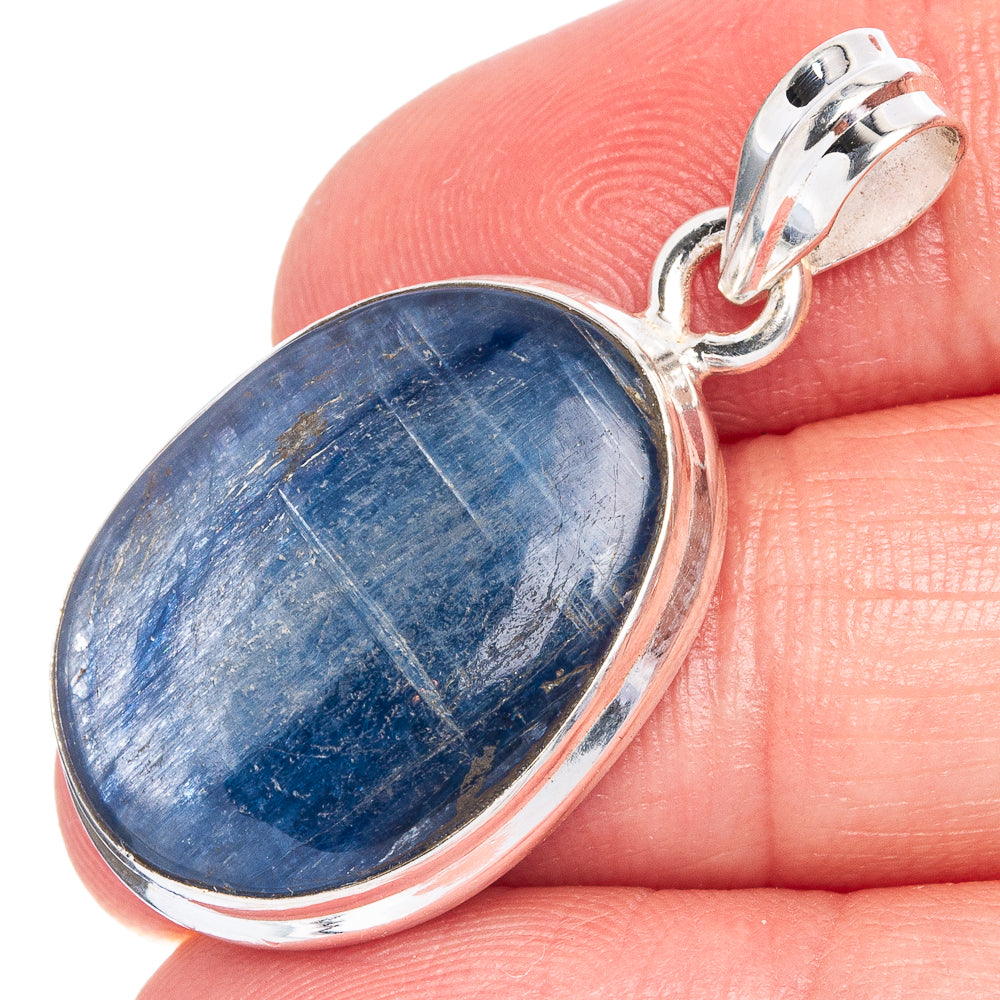 Kyanite Pendant 1 3/8" (925 Sterling Silver) P40521