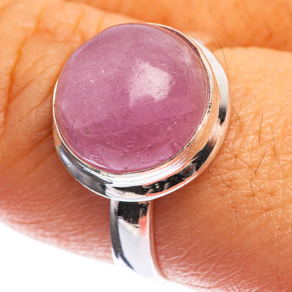 Kunzite 925 Sterling Silver Ring Size 8