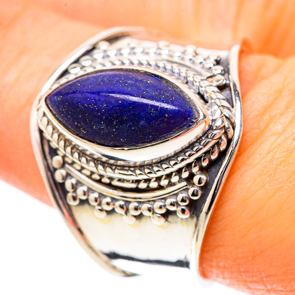 Lapis Lazuli Ring Size 8.25 (925 Sterling Silver) RING137801