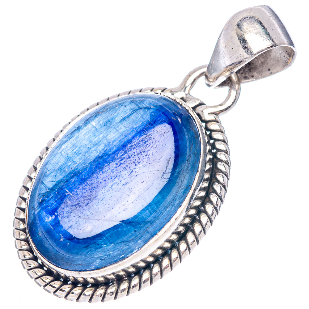 Kyanite Pendant 1 1/4" (.925 Sterling Silver)