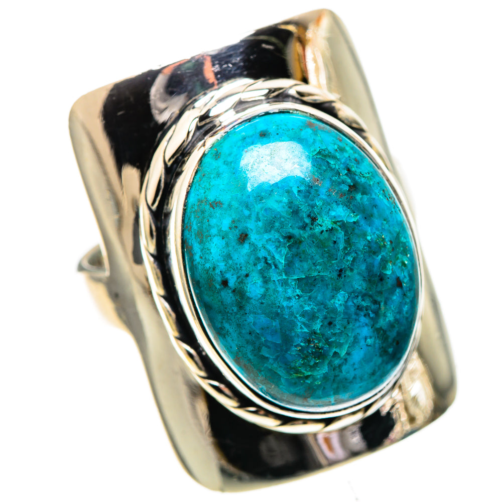 Chrysocolla Ring Size 7 (925 Sterling Silver) RING137829