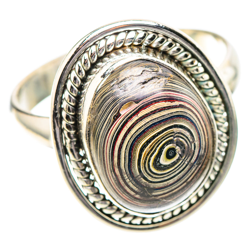Fordite Ring Size 12 (925 Sterling Silver) RING138762