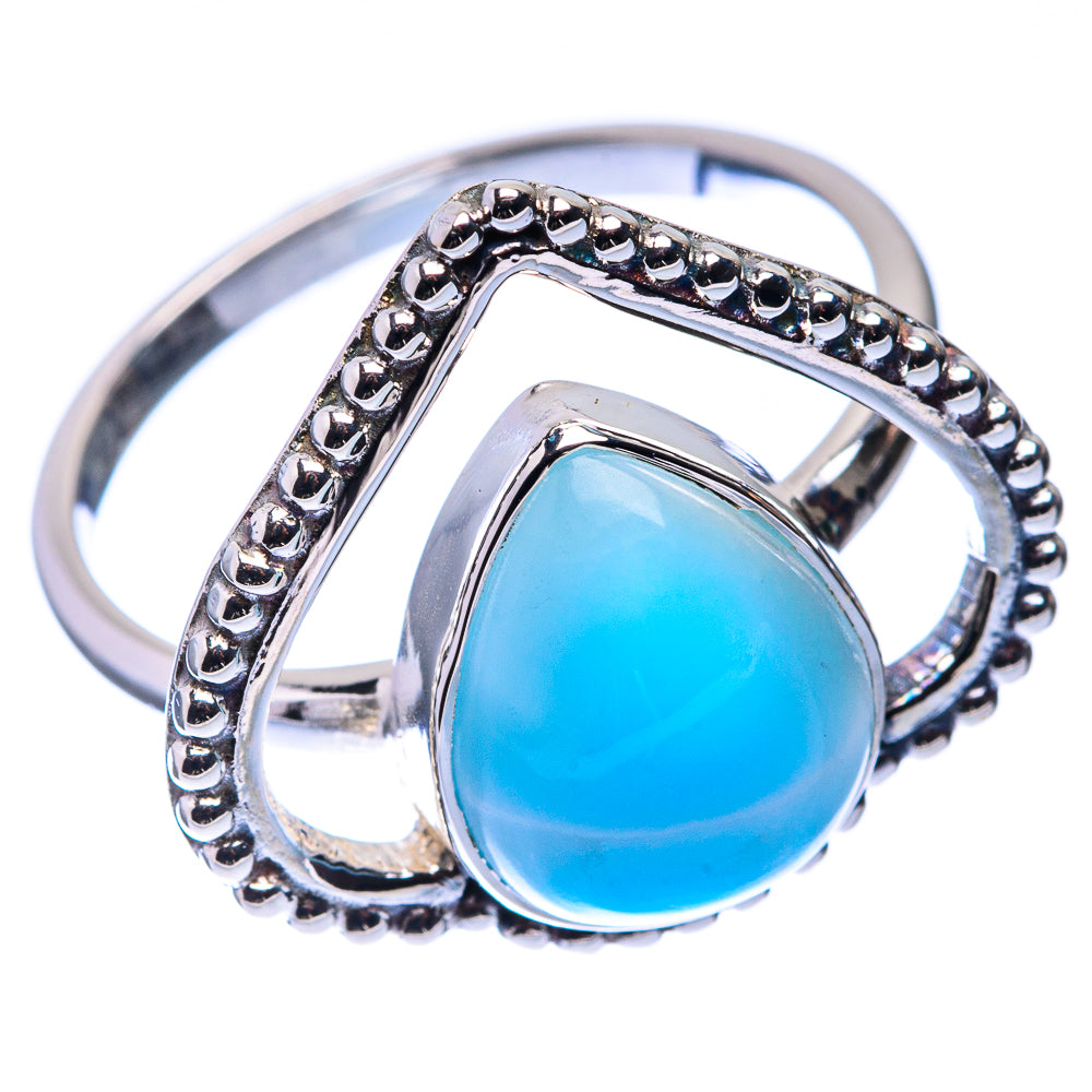 Premium Larimar Ring Size 9 (925 Sterling Silver) R141760