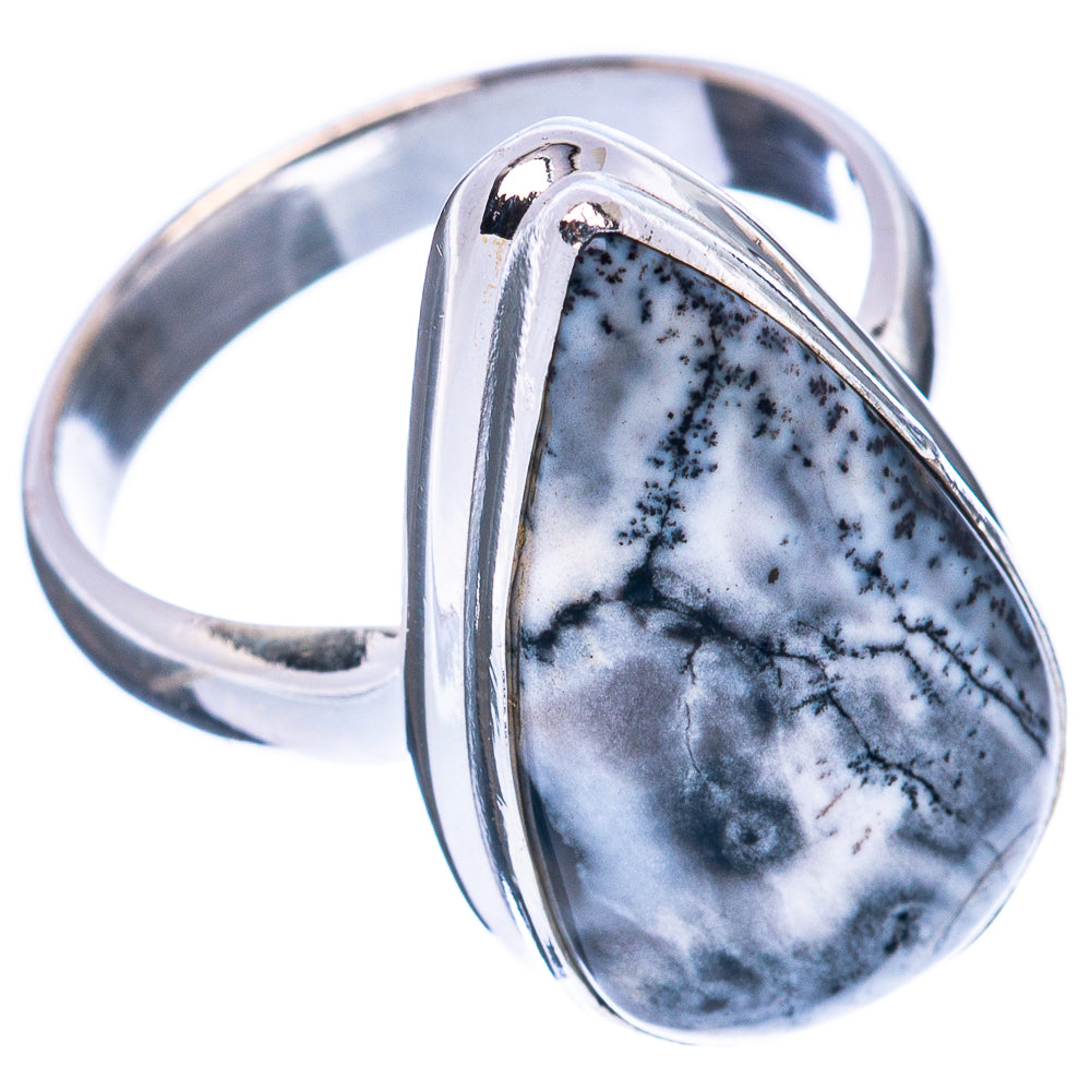 Dendritic Opal Ring Size 6 (925 Sterling Silver) R2944