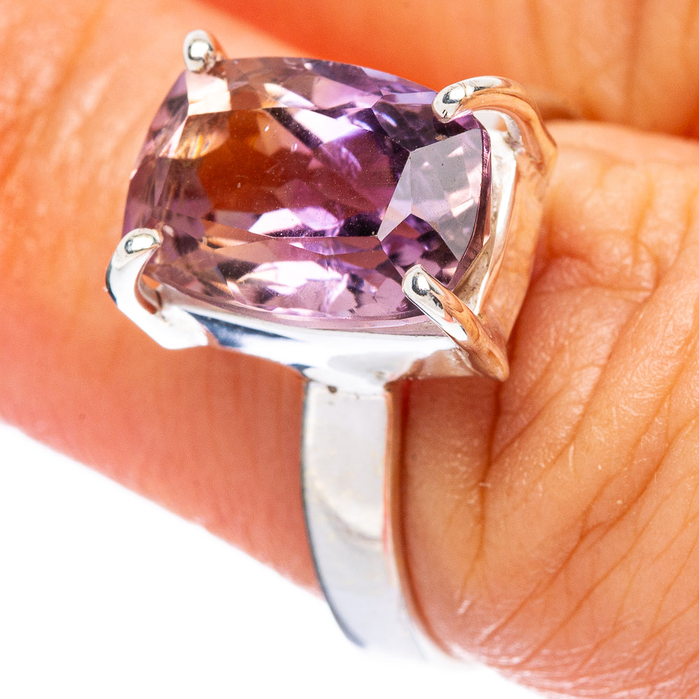 Faceted Ametrine Ring Size 6.75 (925 Sterling Silver) R4564