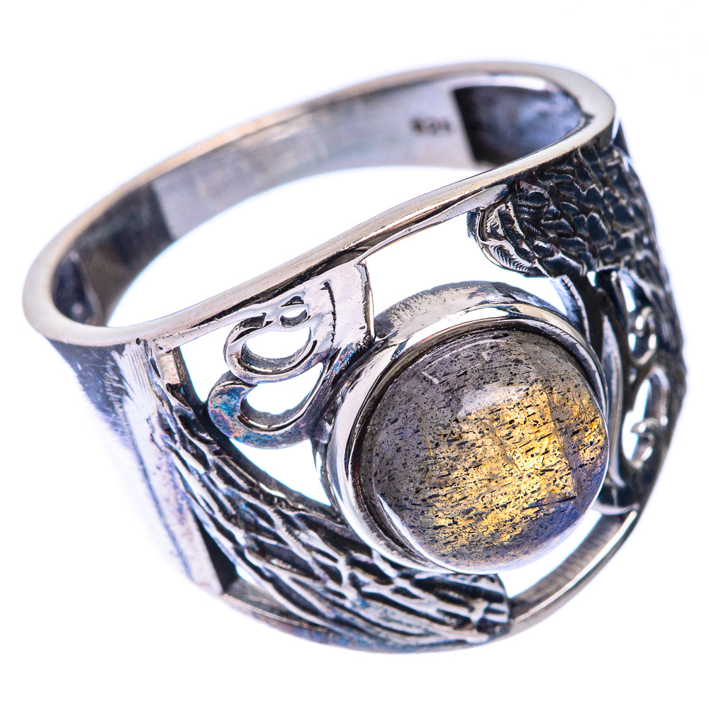 Labradorite Ring Size 10 (925 Sterling Silver) R141300