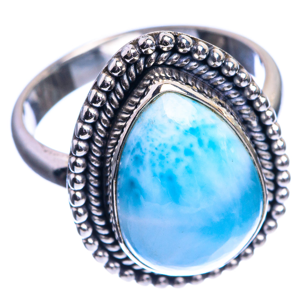Larimar Ring Size 6 (925 Sterling Silver) R144117