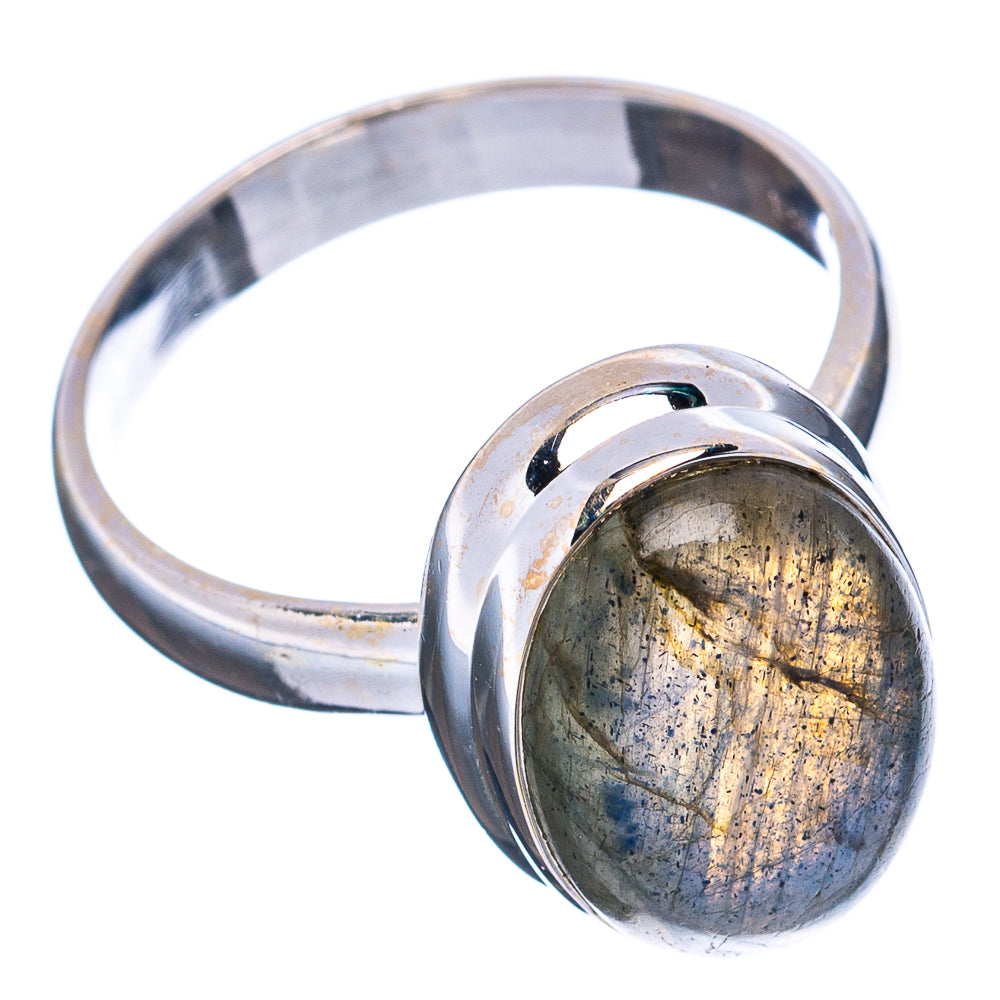 Labradorite Ring Size 8 (.925 Sterling Silver)