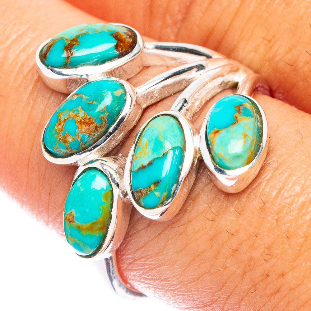 Arizona Turquoise Ring Size 9.25 (925 Sterling Silver) R7394