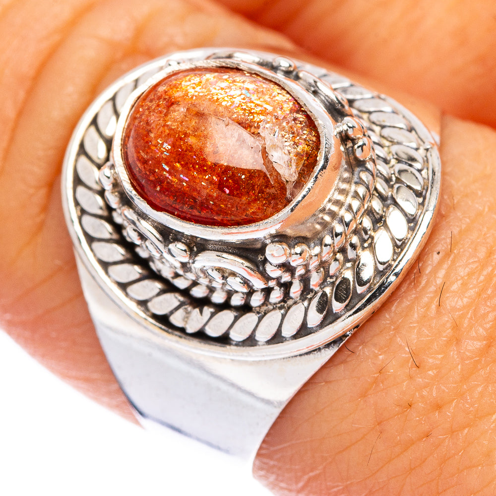 Sunstone Ring Size 8 (925 Sterling Silver) R146148
