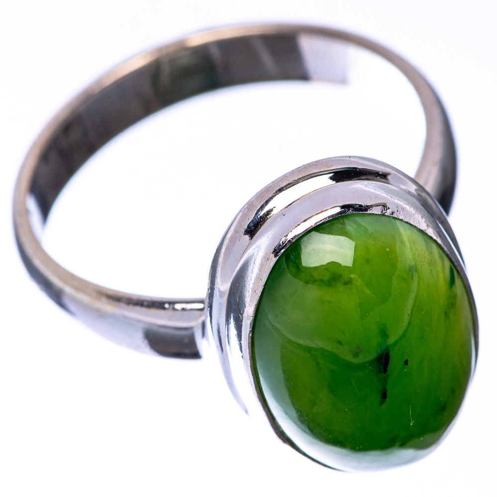 Green Aventurine Ring Size 7.25 (925 Sterling Silver) R145137